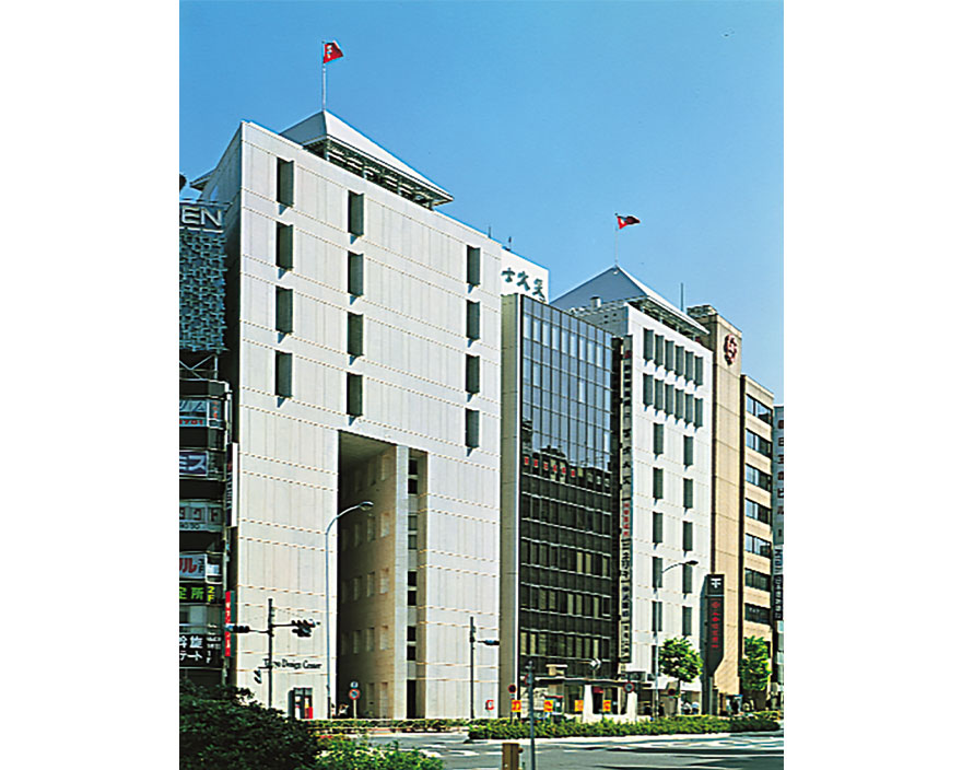 1992年東京デザインセンターの外観