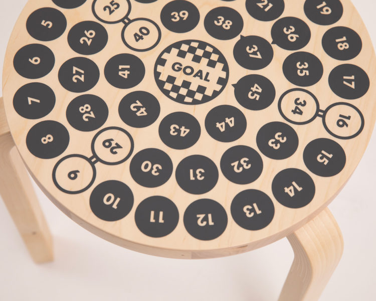 AWATSUJI design - PLAY THE STOOL Birch