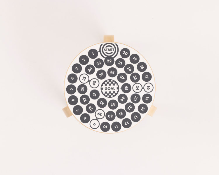 AWATSUJI design - PLAY THE STOOL White