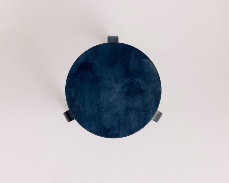 嶌原 佑矢 Stool 60 Cyanotype 3